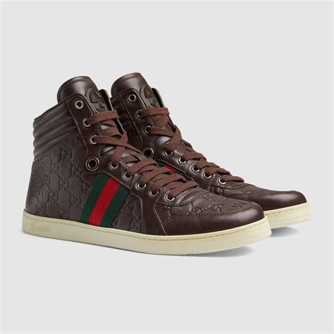 gucci trainer sneakers mens|gucci sneakers men for sale.